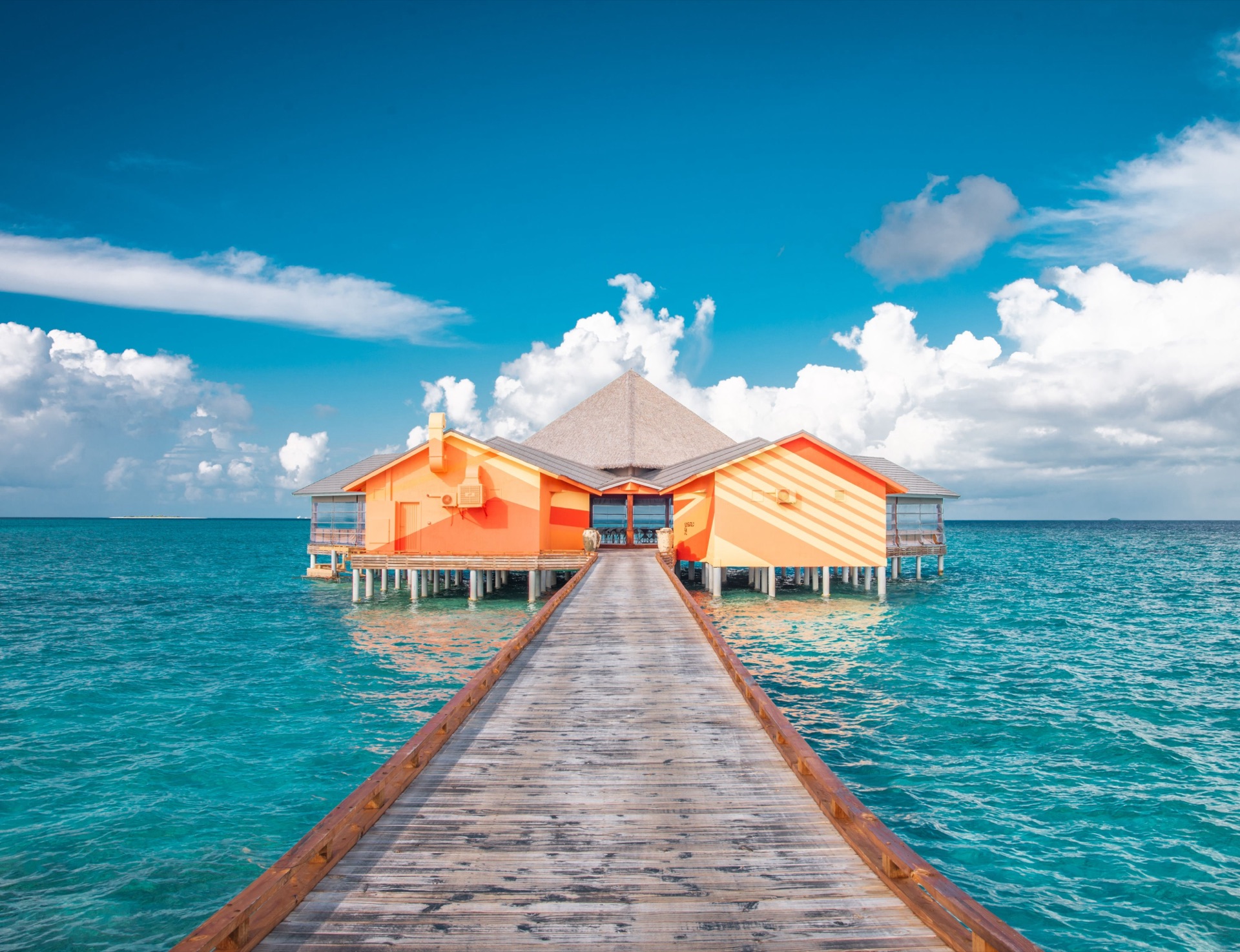 Seaplane weather, Maldives